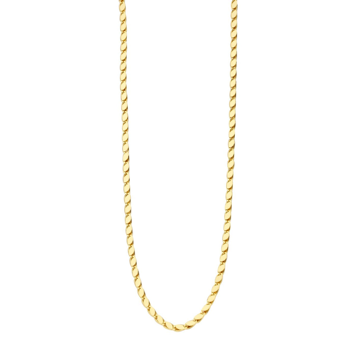 Collier - Dakarlang Halsketting Goudkleurig