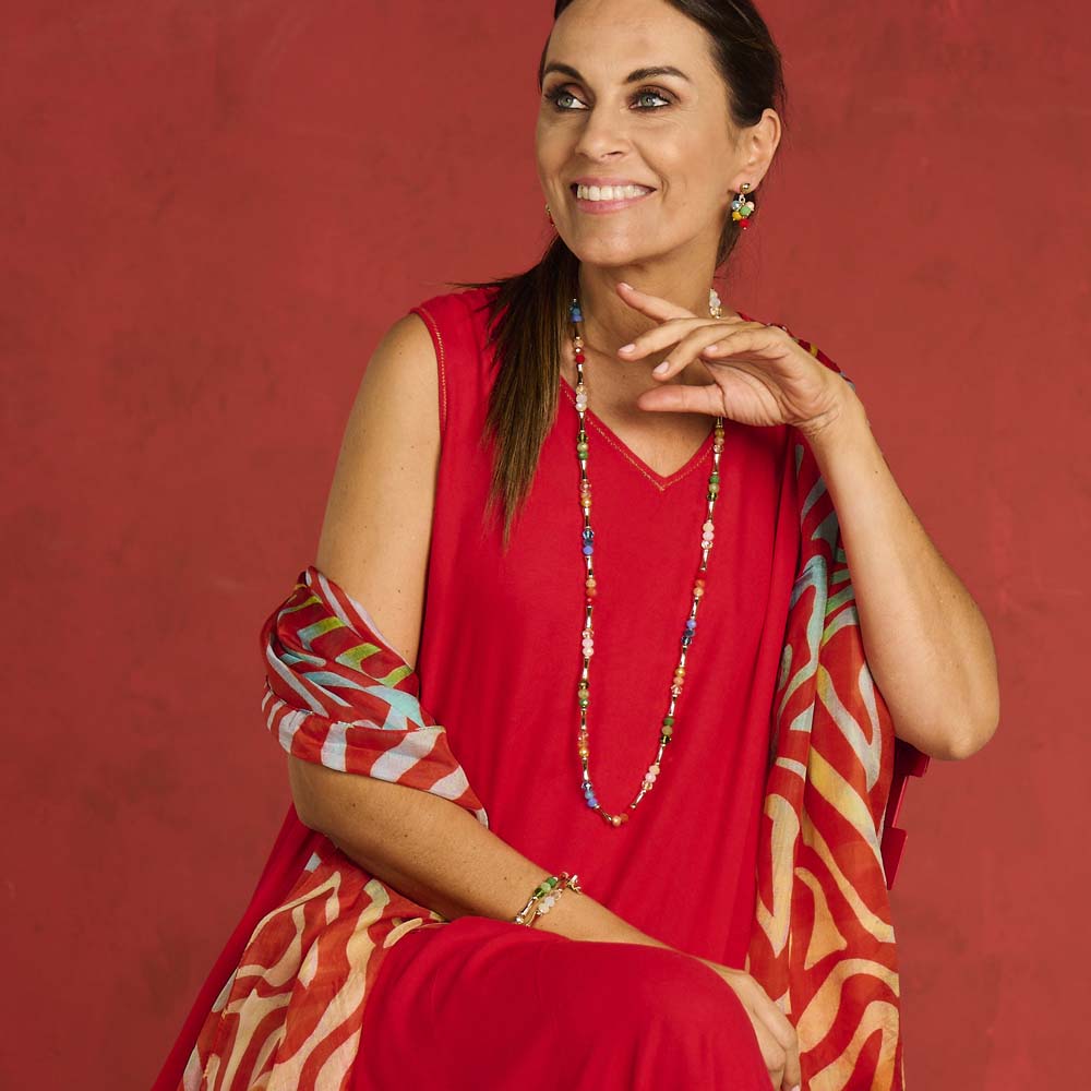 Halsketting - Dalolang Multicolor