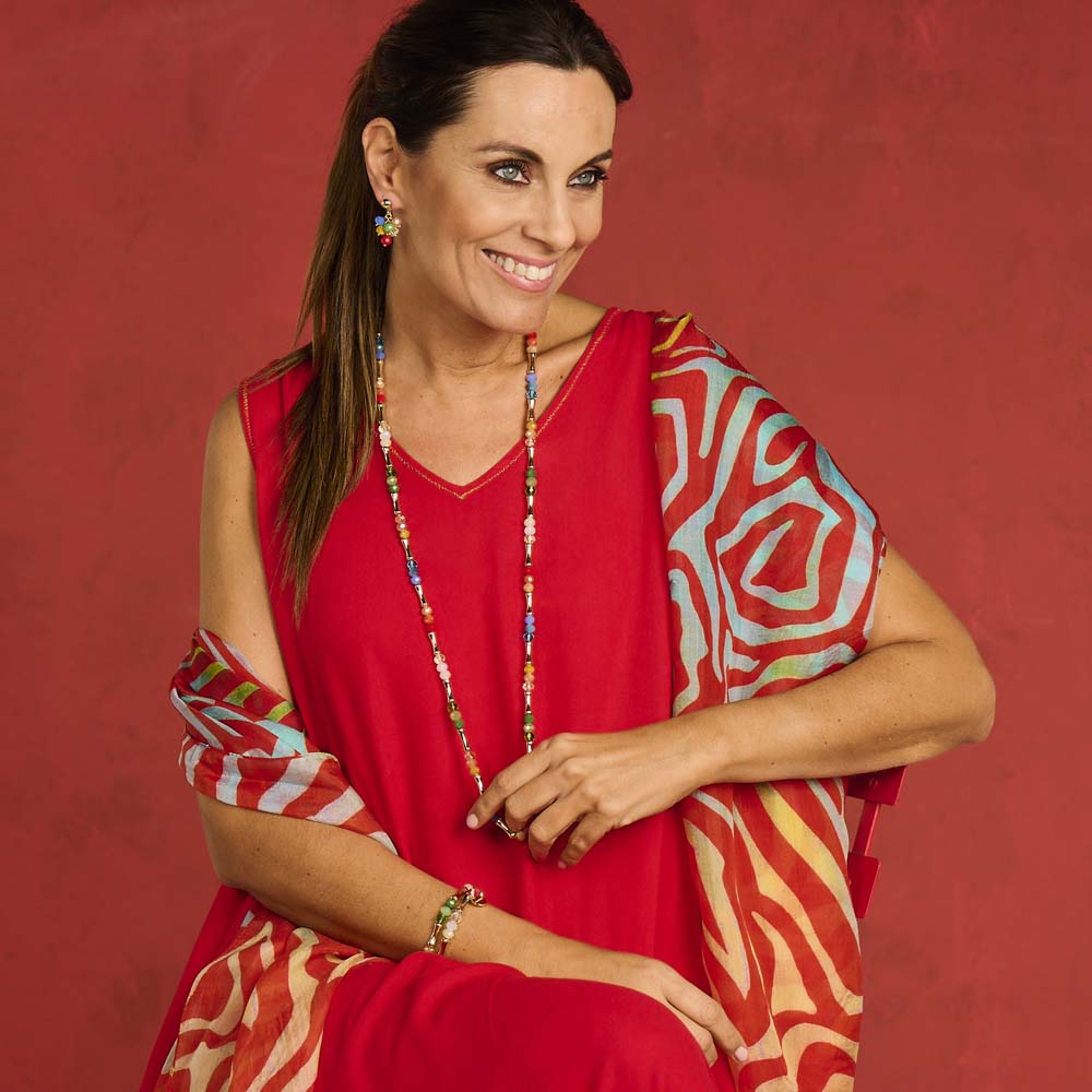 Halsketting - Dalolang Multicolor