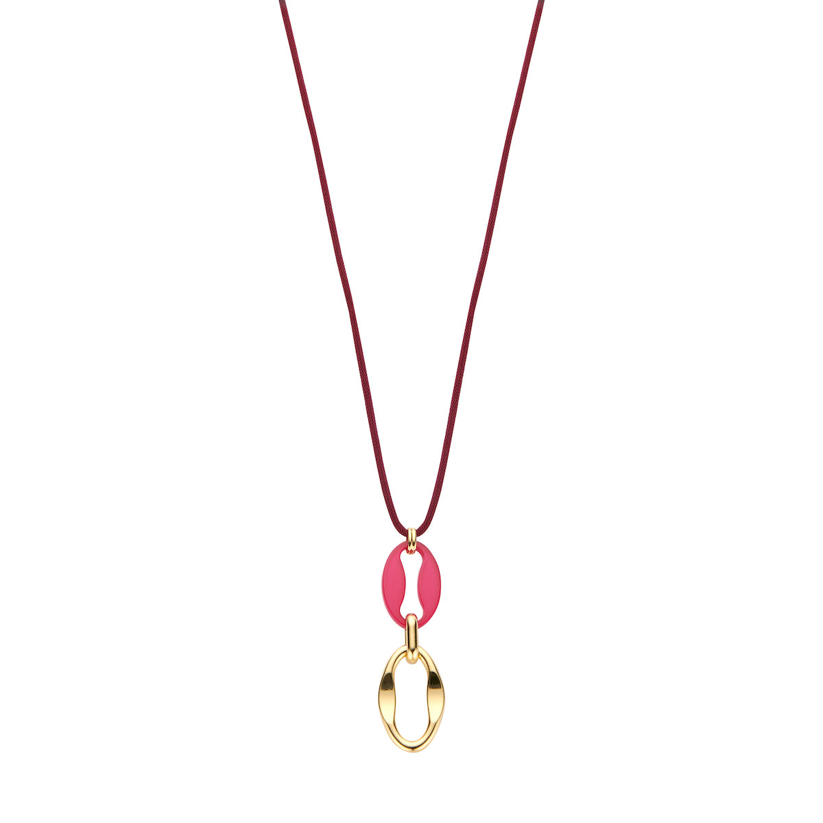 Halsketting - Dama Fuchsia