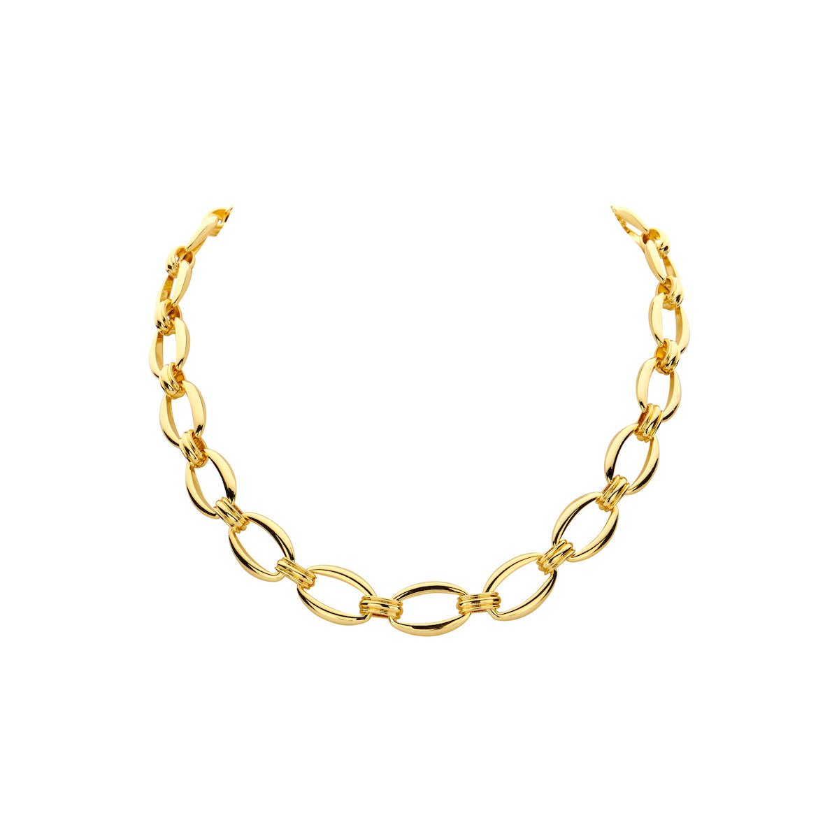 Halsketting - Damini Goudkleurig