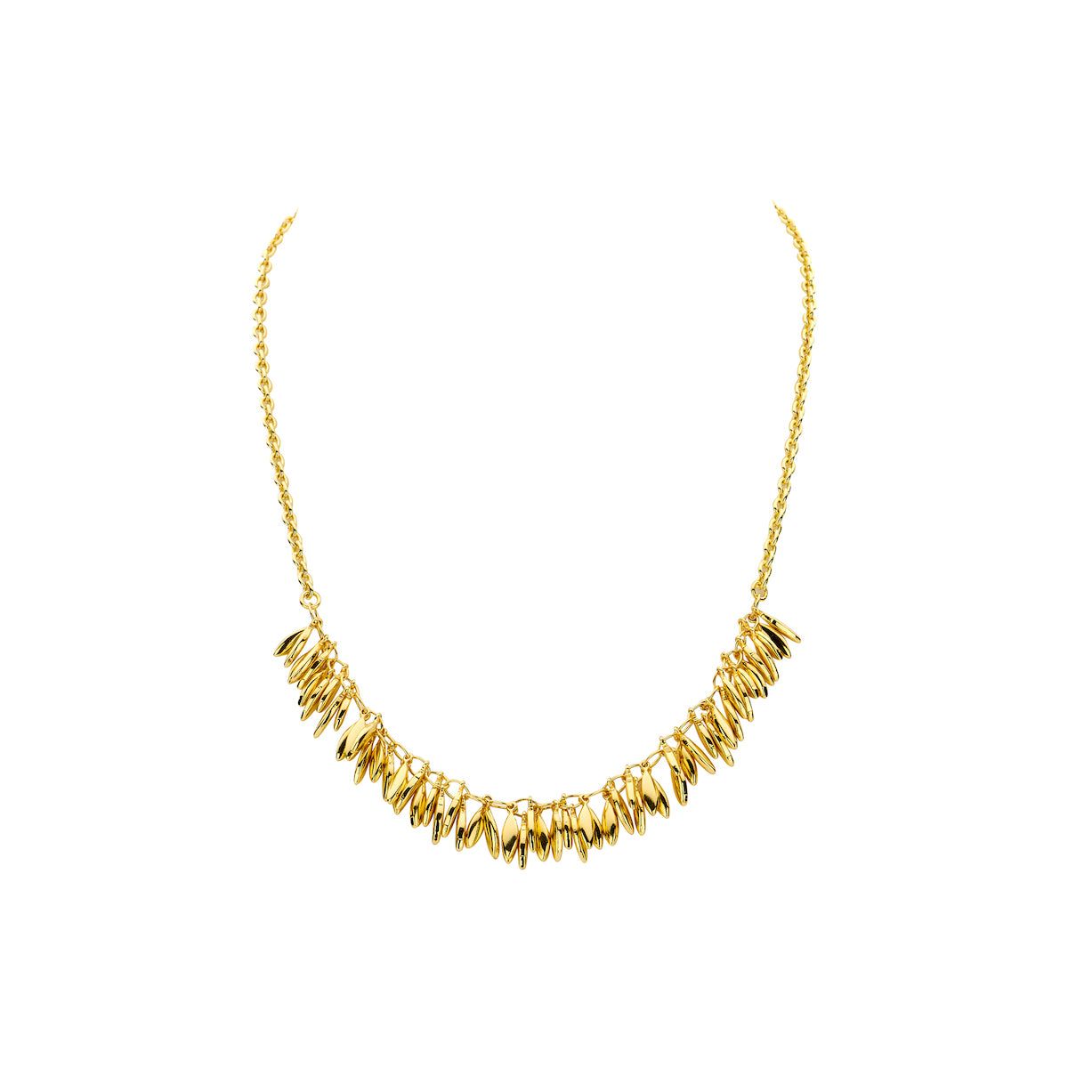 Halsketting - Darius Goudkleurig