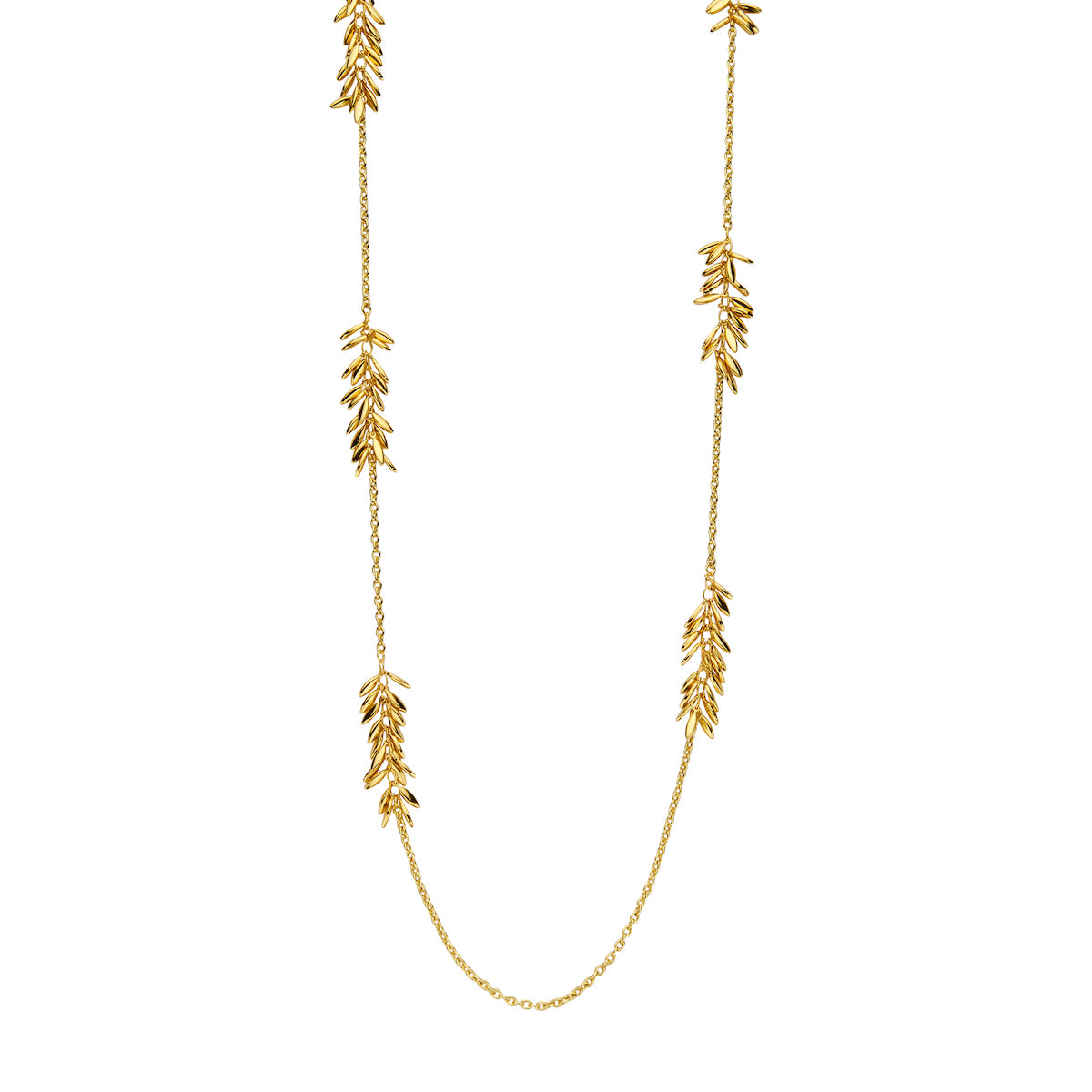 Halsketting - Dariuslang Goudkleurig