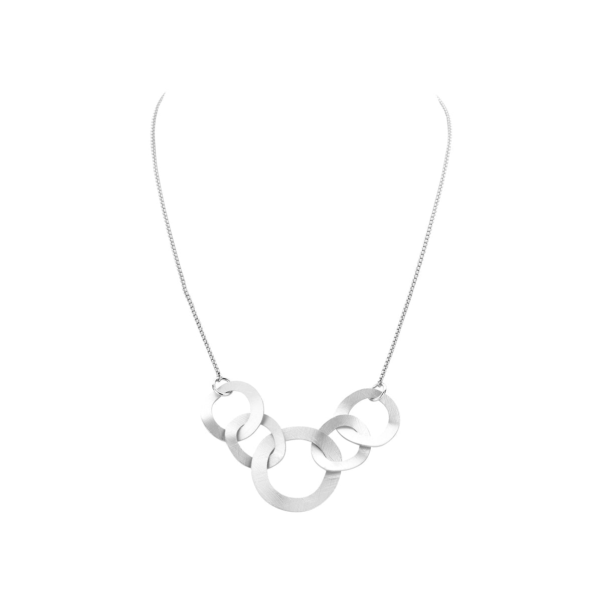 Halsketting - Declan Zilverkleurig