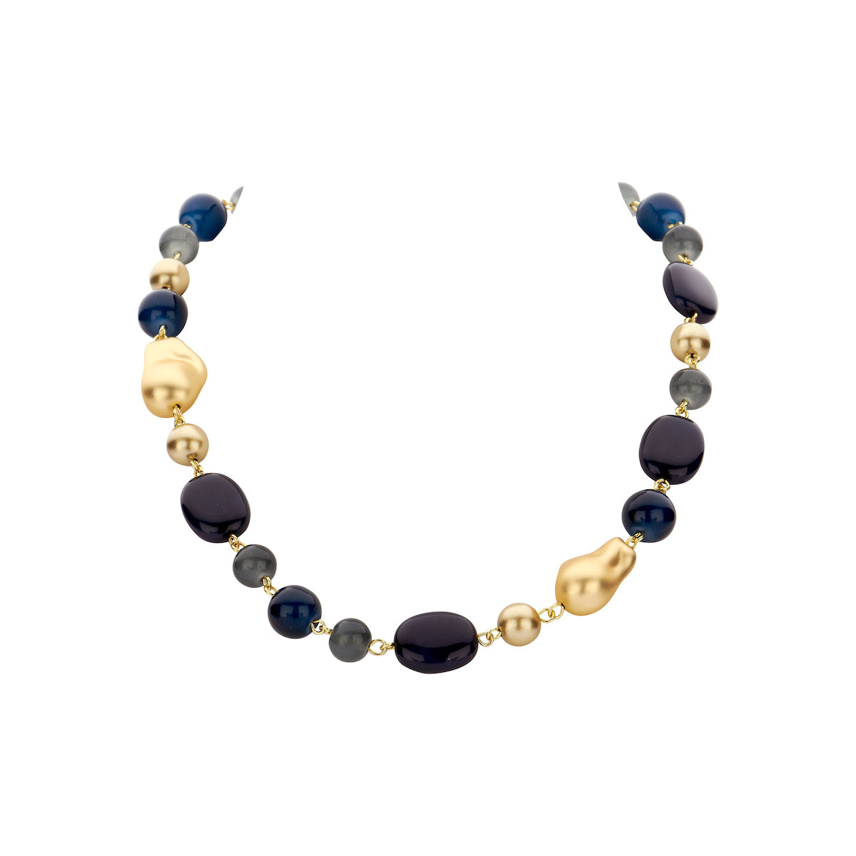 Halsketting - Denne Blauw