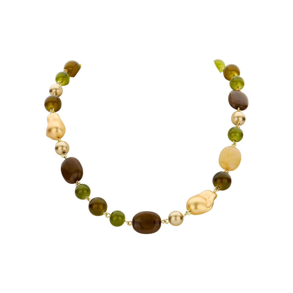 Halsketting - Denne Kaki