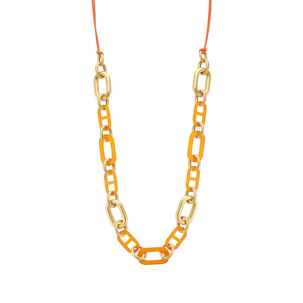 Collier - Desrolang Orange