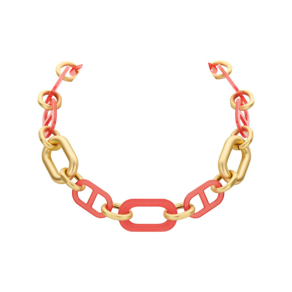 Halsketting - Desro Fuchsia