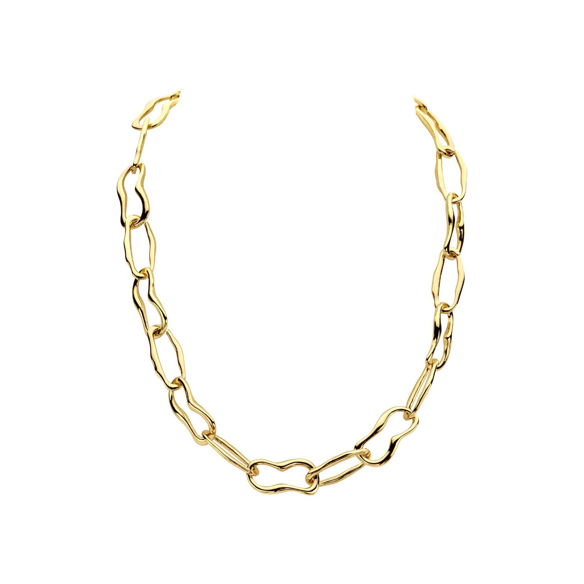 Collier - Detroit Halsketting Goudkleurig