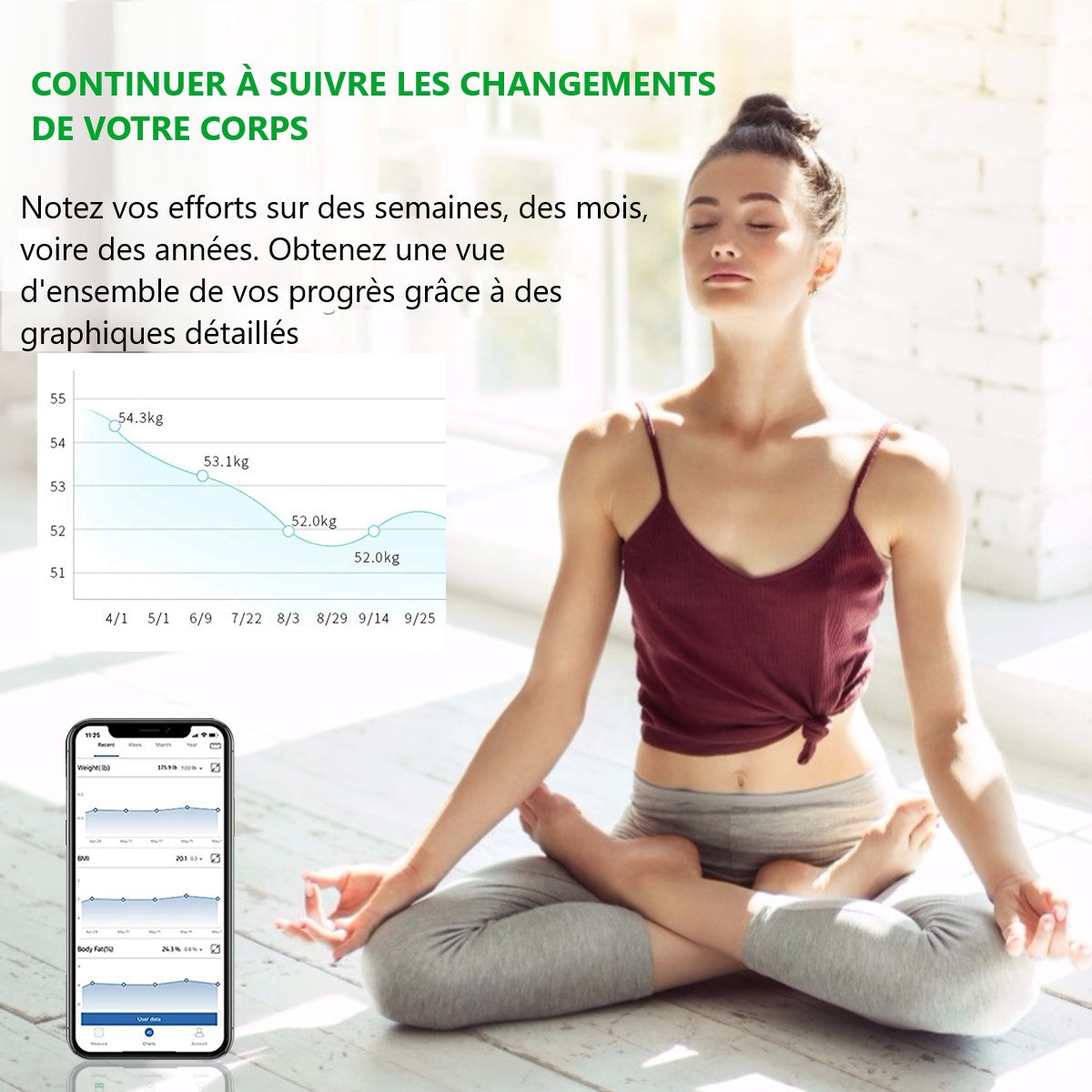 Bluetooth Digitale Weegschaal - Wit