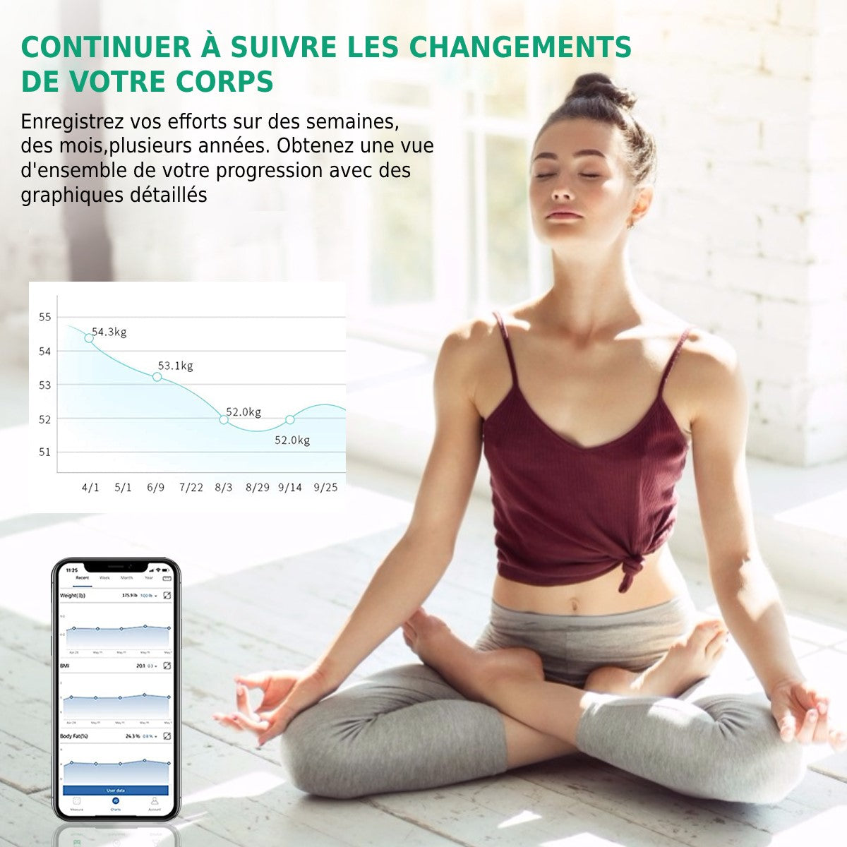 Bluetooth Digitale Weegschaal - Zwart