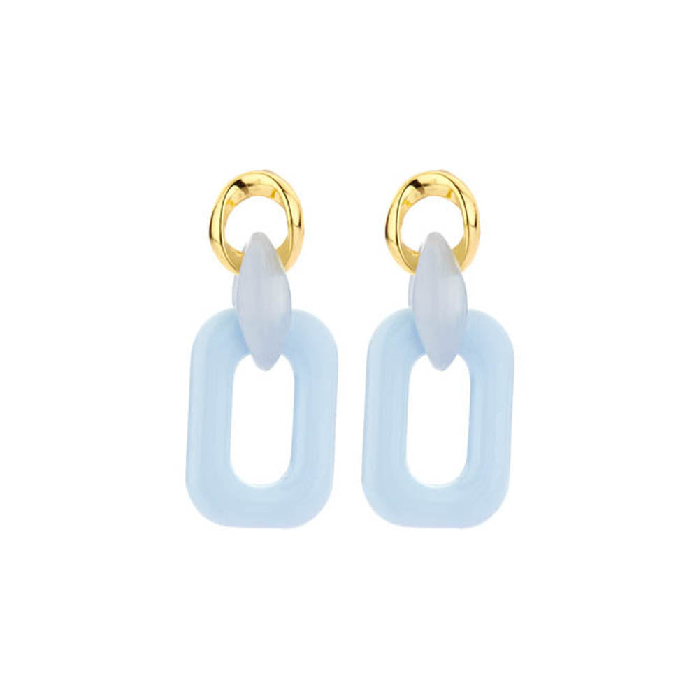 Boucles D&#39;Oreilles - Dide Bleu Clair