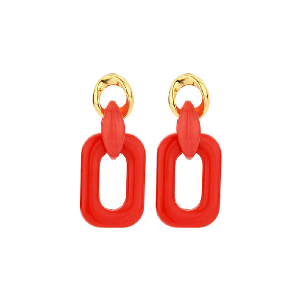 Boucles D'Oreilles - Dide Rouge