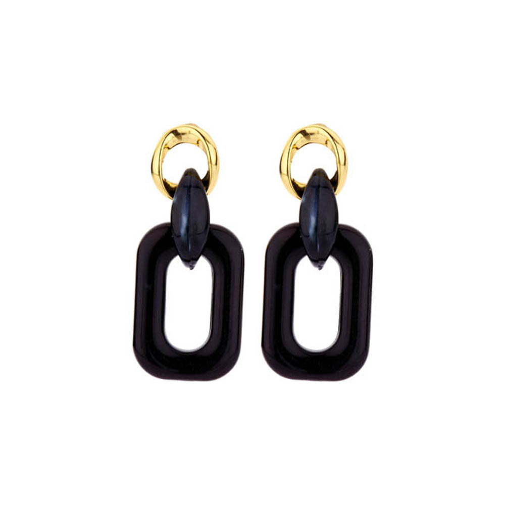 Boucles D'Oreilles - Dide Noir