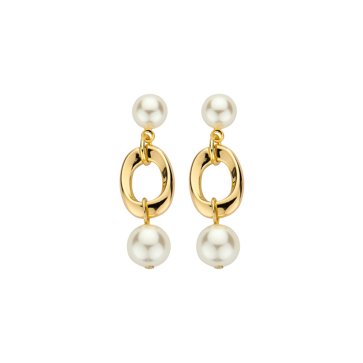 Oorbellen - Digna Parelmoer