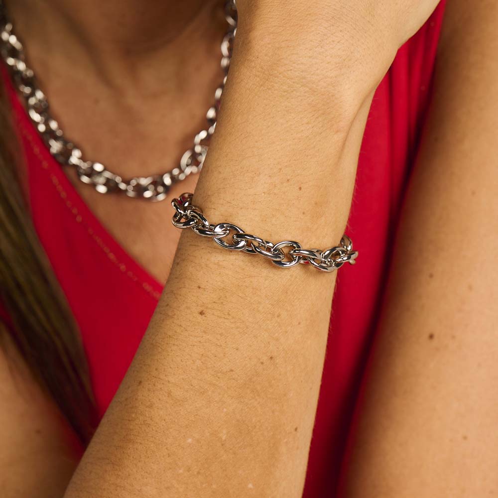 Armband - Dilon Zilverkleurig