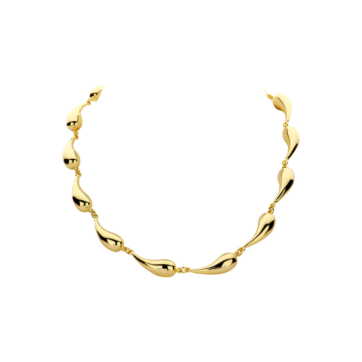 Halsketting - Dinge Goudkleurig