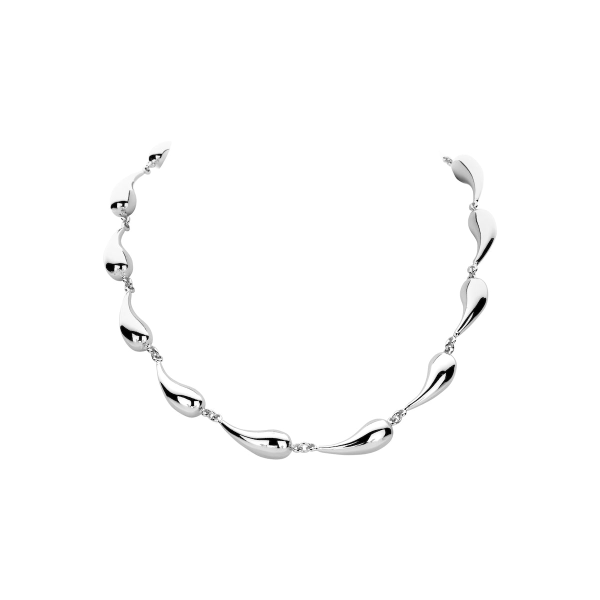 Halsketting - Dinge Zilverkleurig