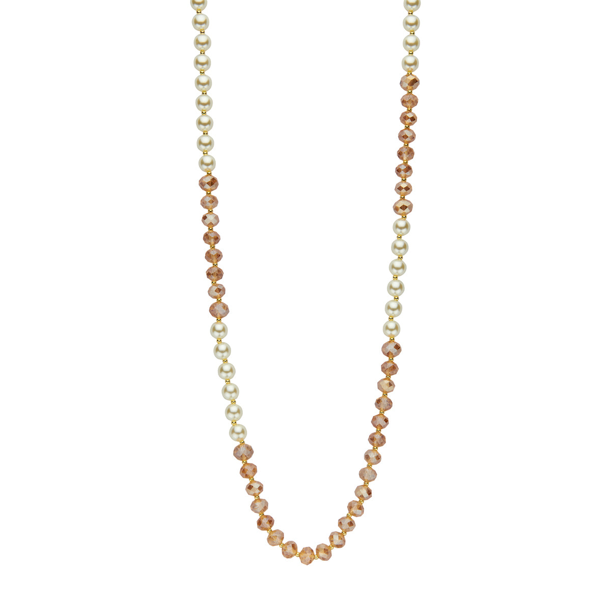 Halsketting - Diolilang Wit