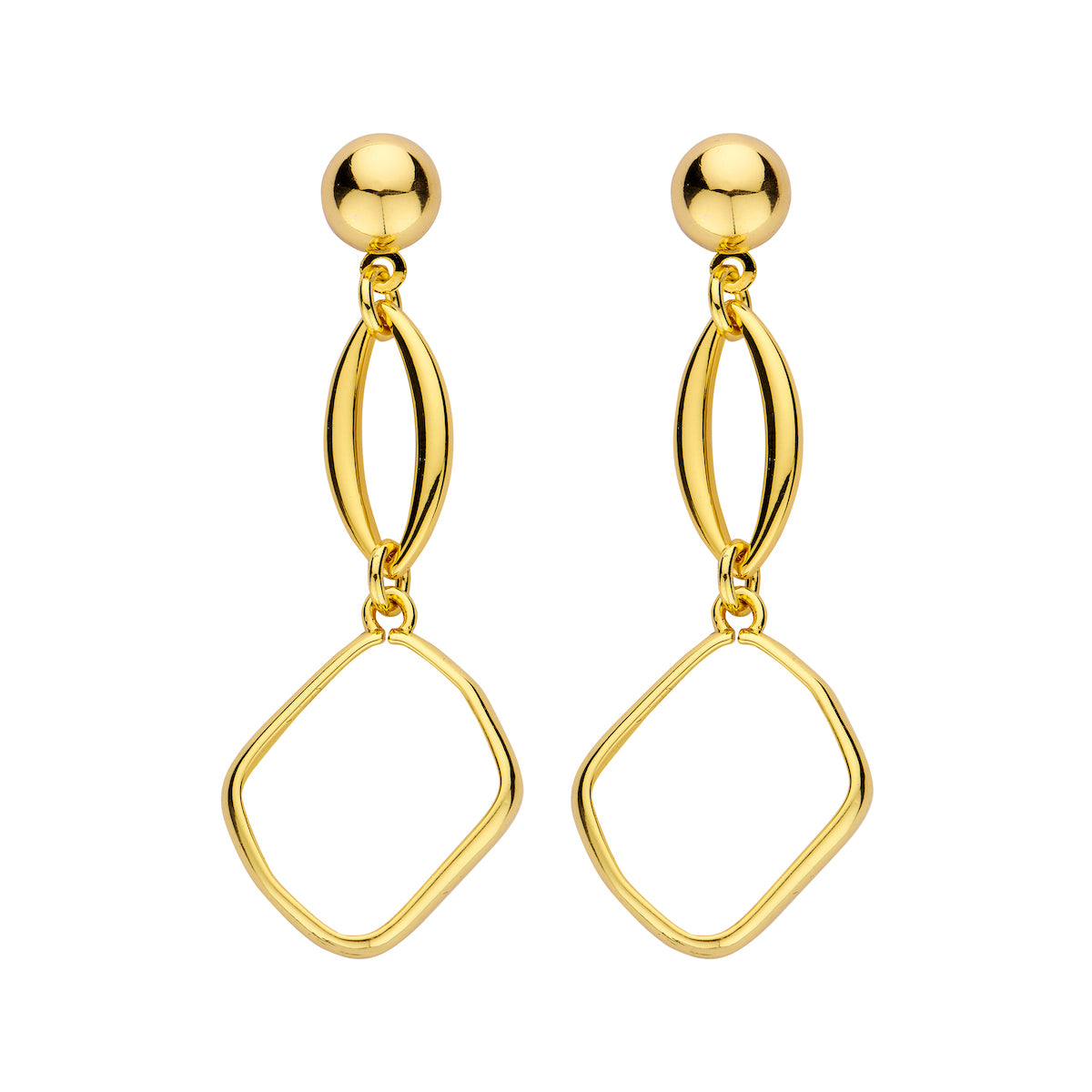 Oorbellen - Dirano Wit