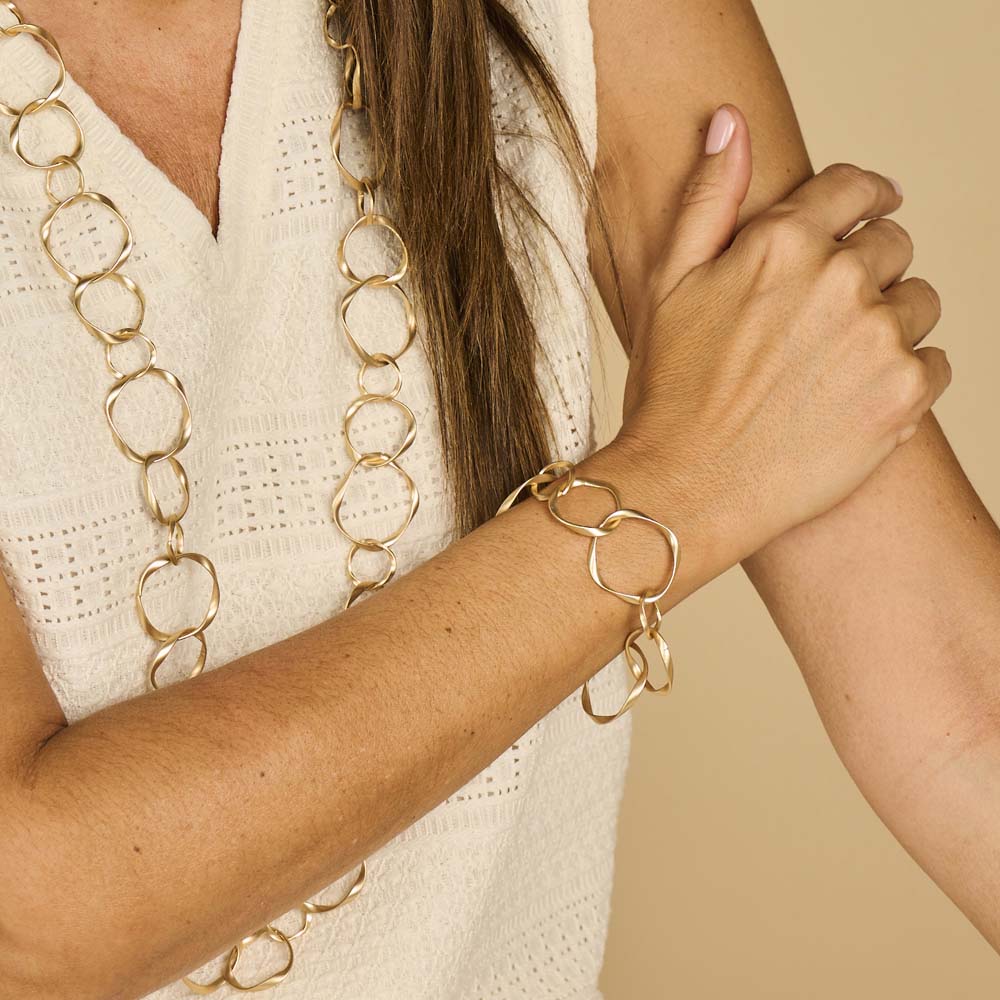 Armband - Dove Goudkleurig Mat