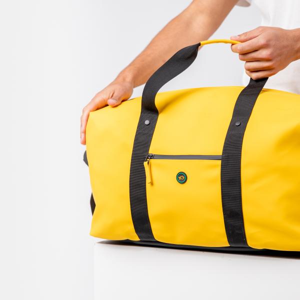 Reistas - Duffle bag, geel