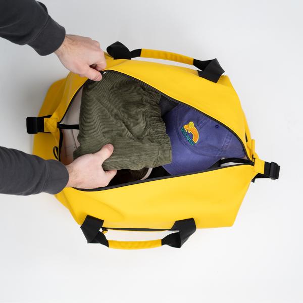Reistas - Duffle bag, geel