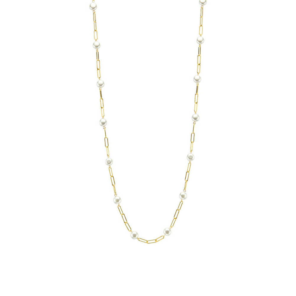 Halsketting - Duronlang Parelmoer