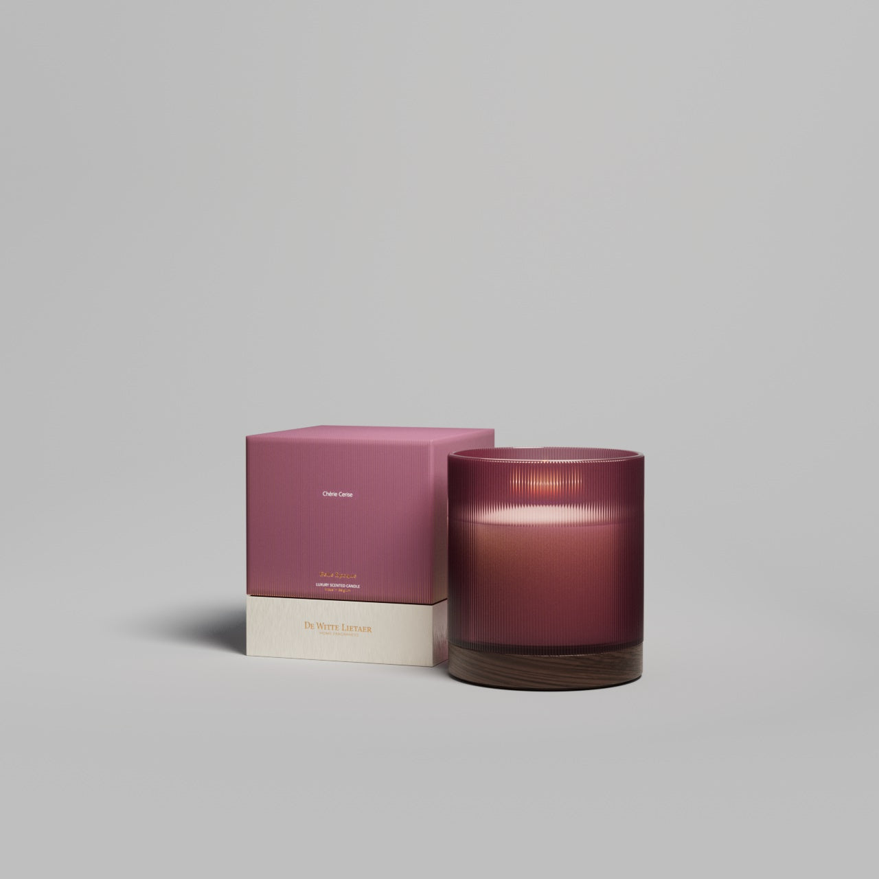 Geurkaars Belle Époque - Chérie Cerise - Medium