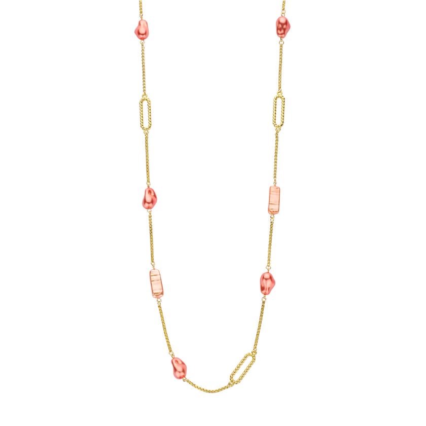 Collier - Dadelief Halsketting Oranje