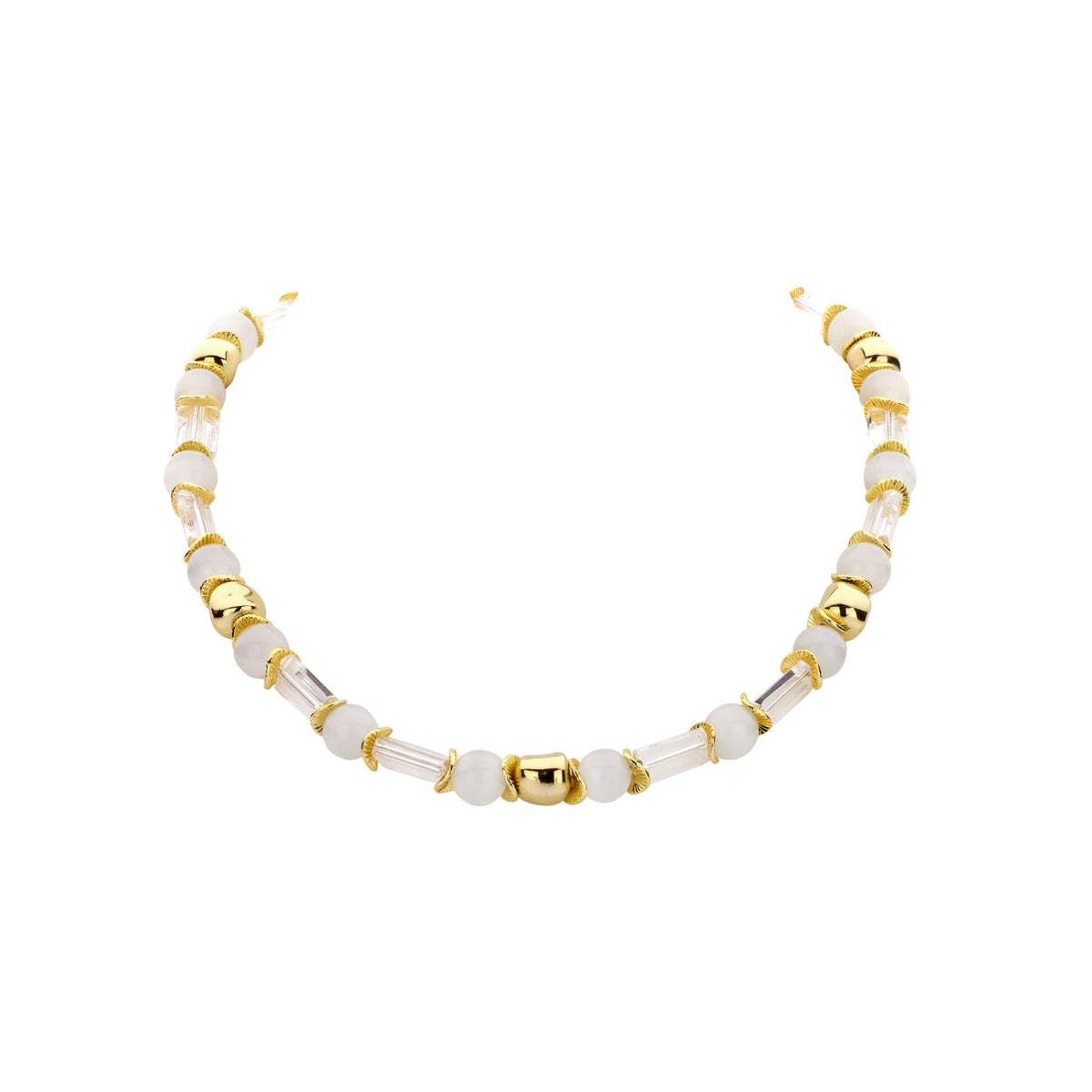 Collier - Dadu Halsketting Wit