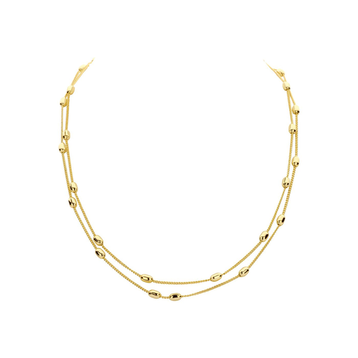 Collier - Dallas Halsketting Goudkleurig