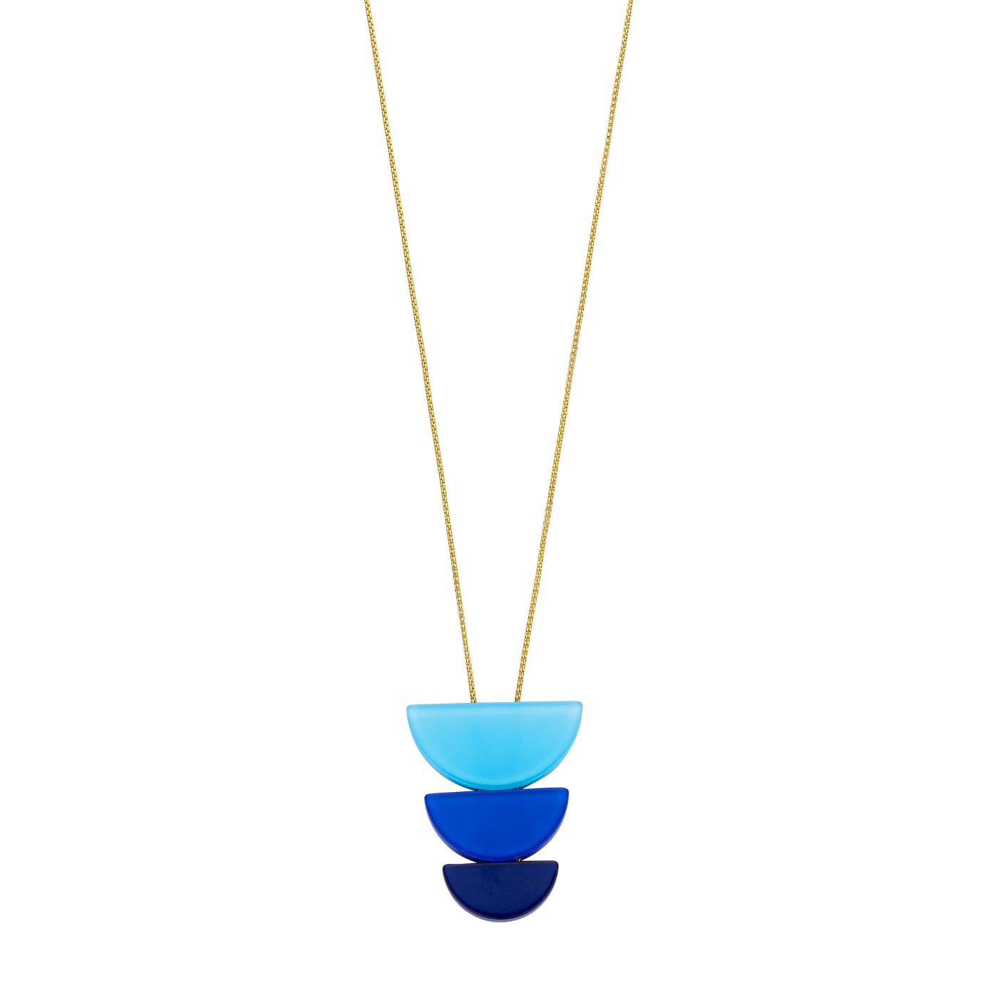 Collier - Denton Halsketting Multi Blauw