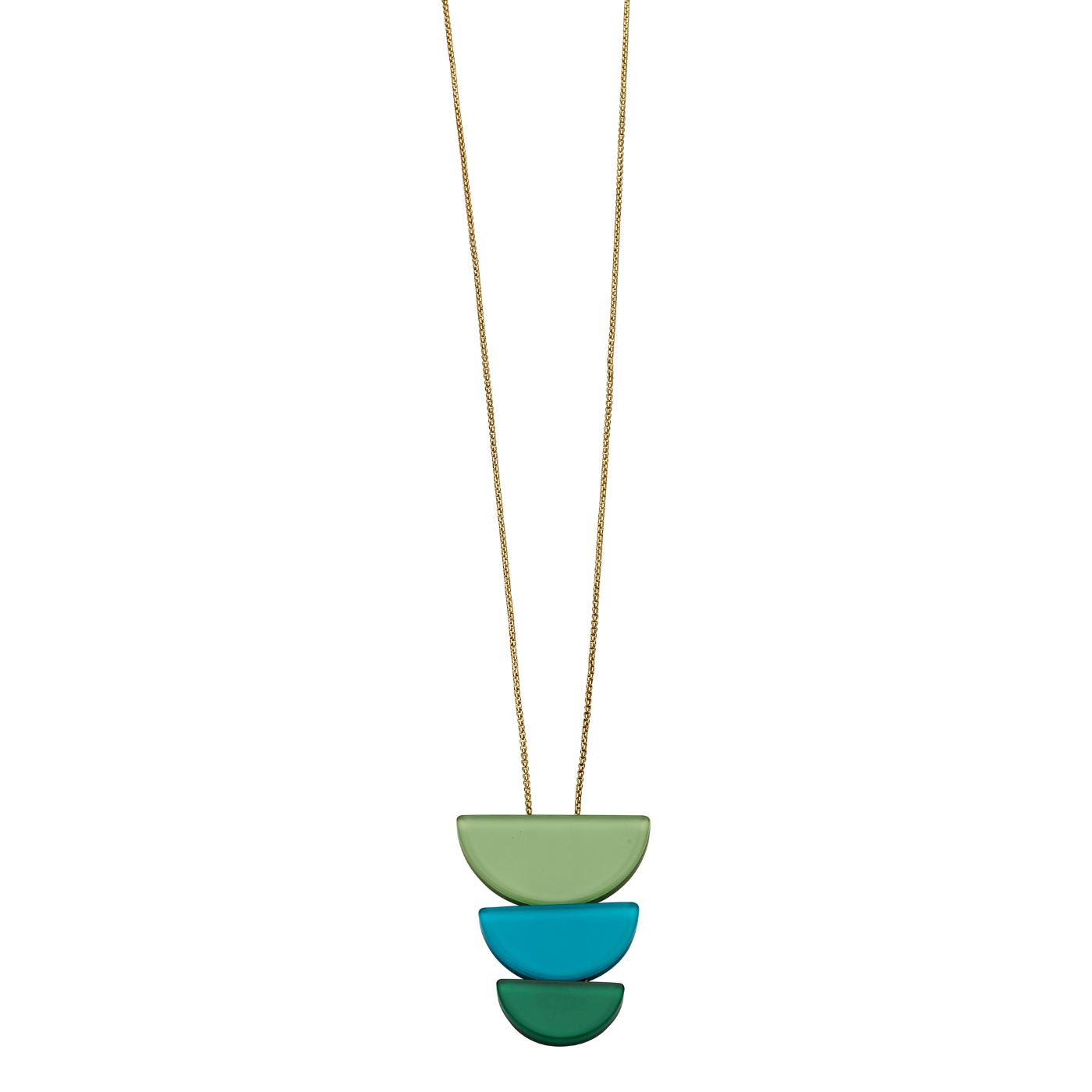 Collier - Denton Halsketting Multi Groen