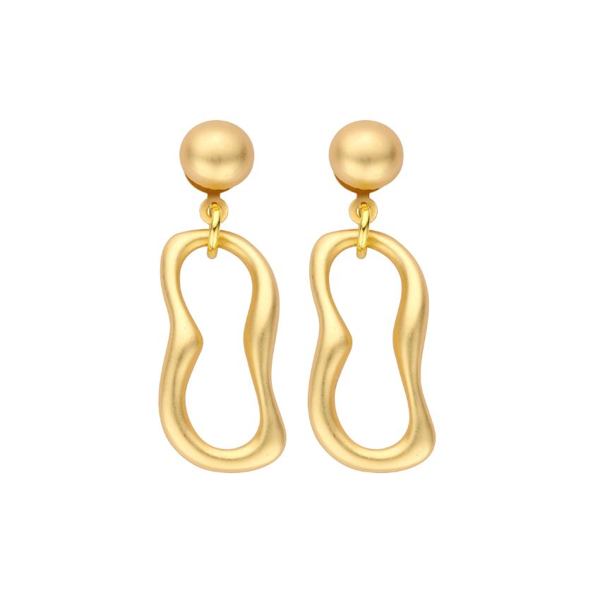 Boucles D'Oreilles - Detroit Oorbellen Goudkleurig