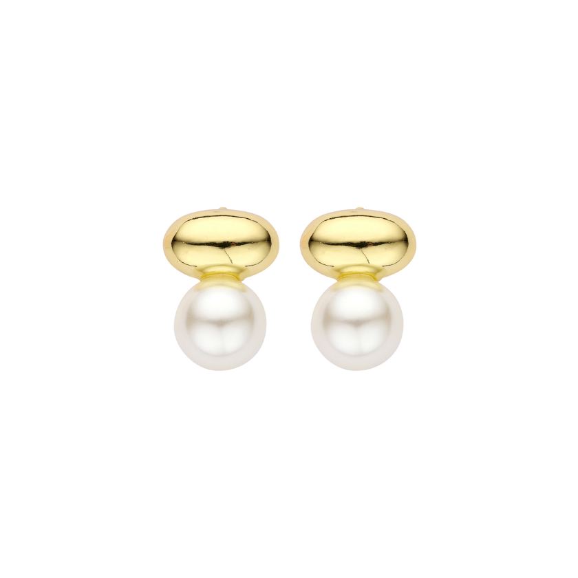 Boucles D'Oreilles - Dob110 Oorbellen Goudkleurig