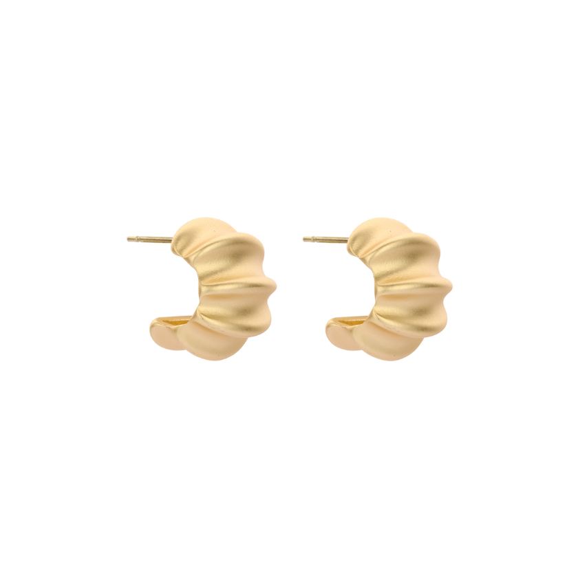 Boucles D'Oreilles - Dob117 Oorbellen Goudkleurig