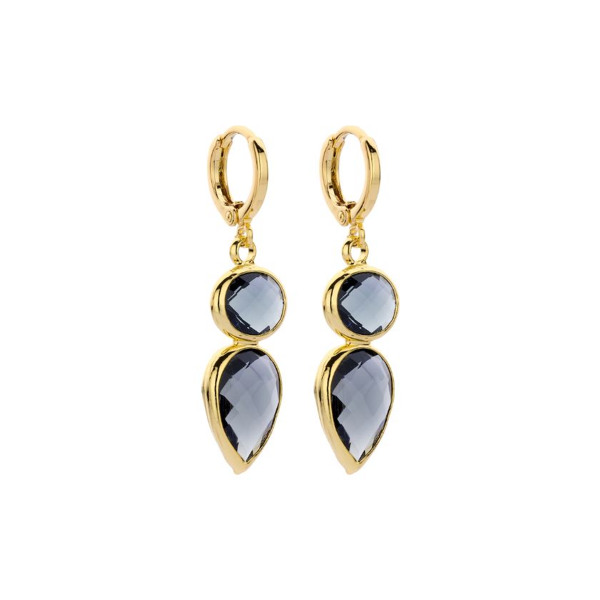 Boucles D'Oreilles - Dob125 Oorbellen Donkerblauw