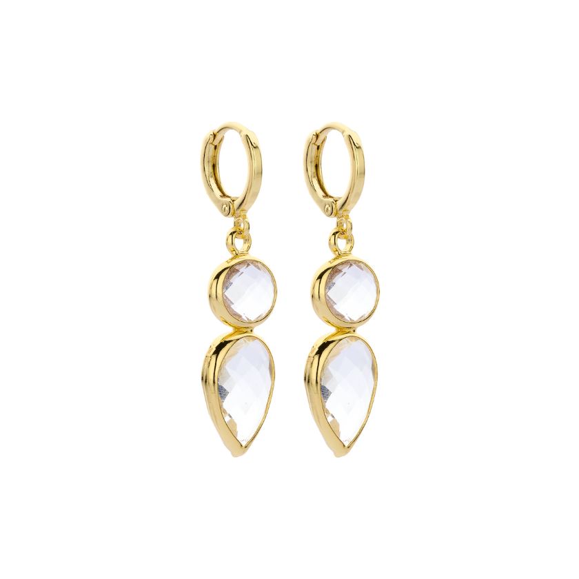 Oorbellen - Dob125 Oorbellen Kristal