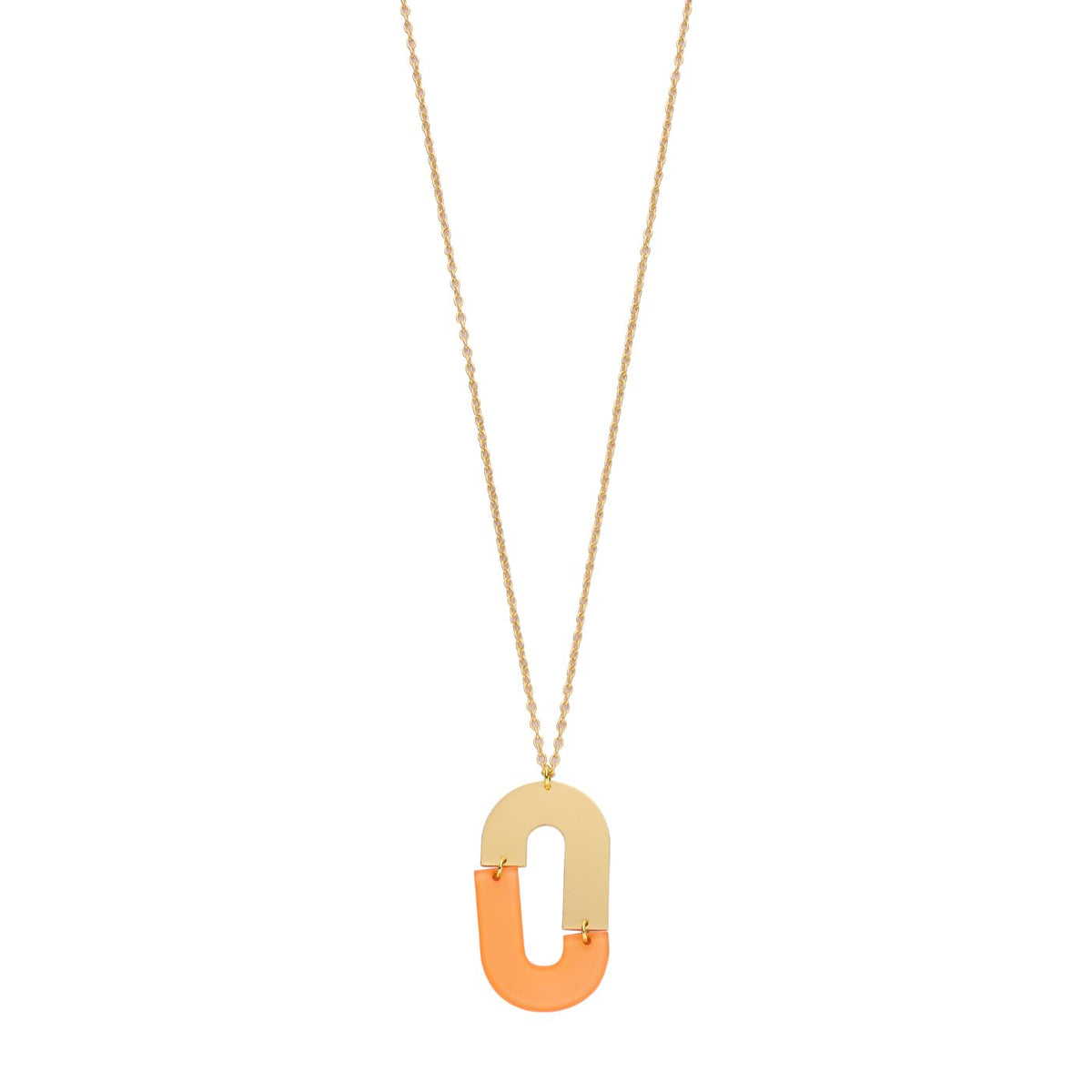 Collier - Dresden Halsketting Koraal