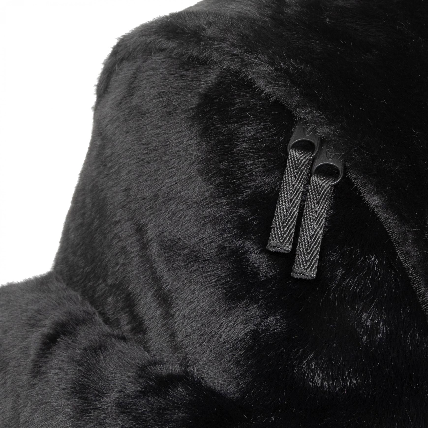 Padded Pak'R Fuzzy Black