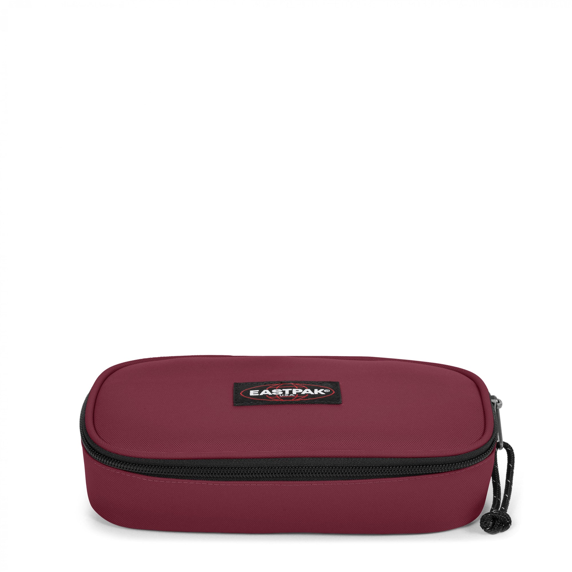 Oval Single Bushy Burgundy