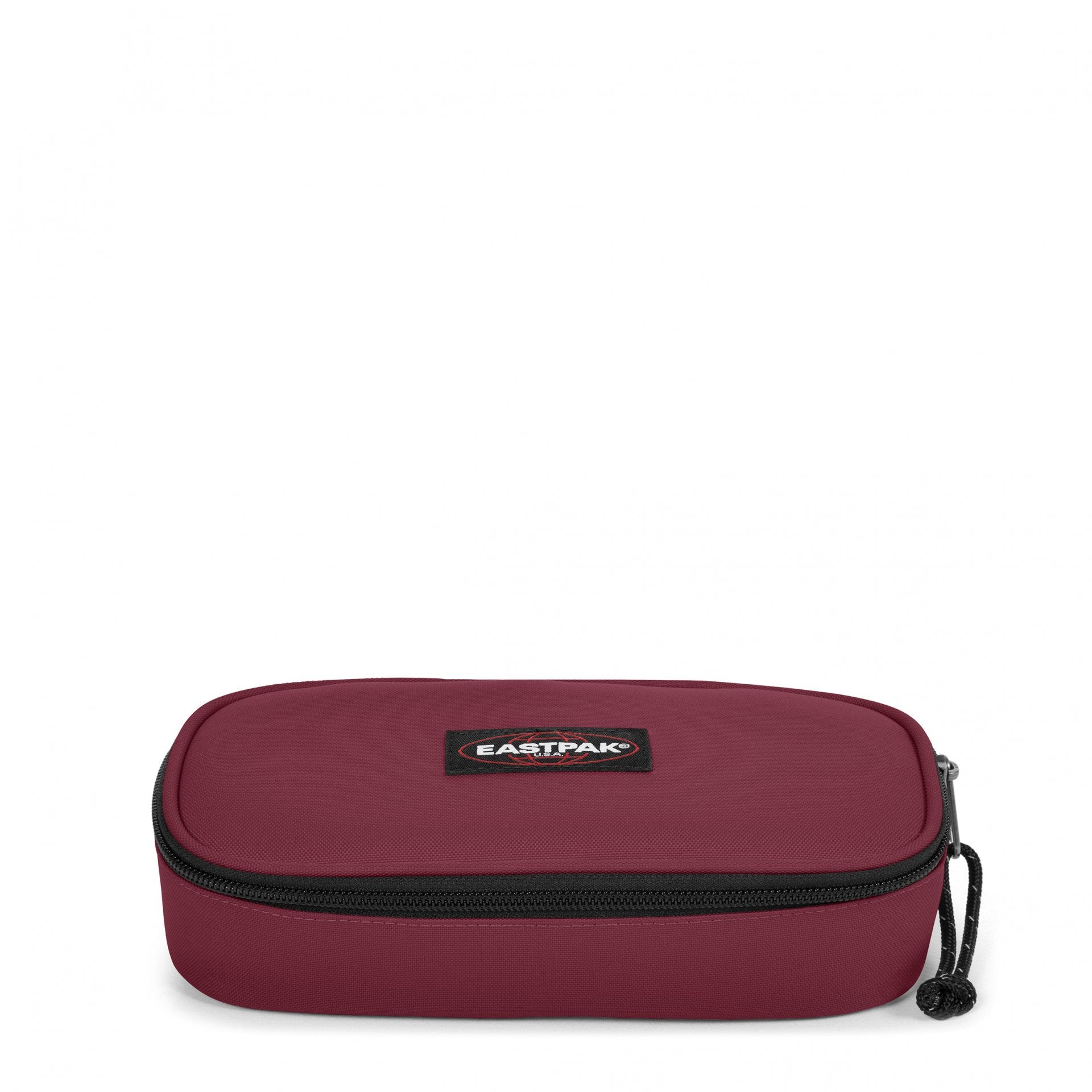 Oval Single Bushy Burgundy