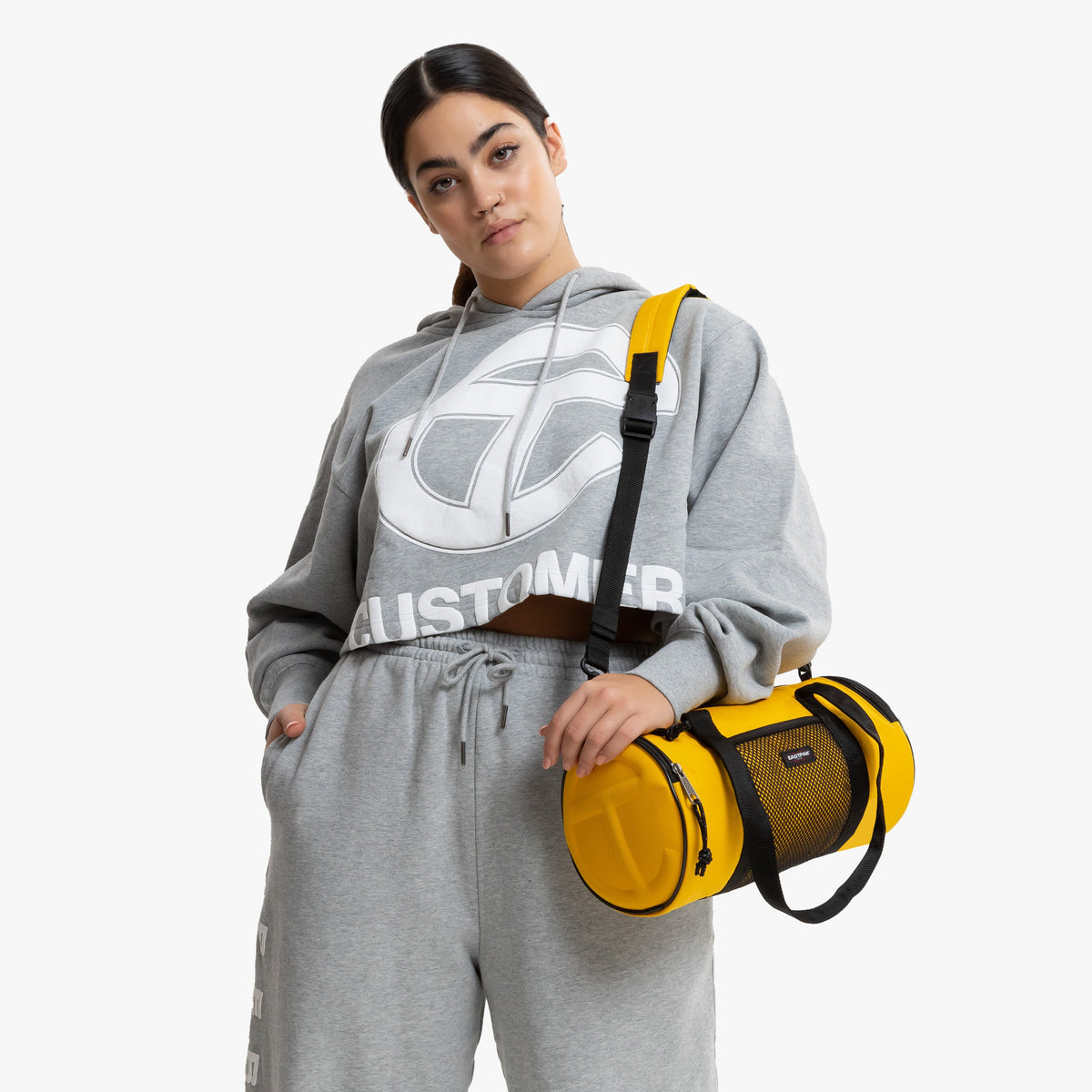 TELFAR DUFFLE M TELFAR YELLOW