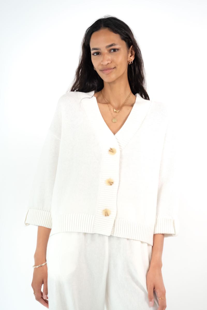 Cardigan - Elise - Off-White