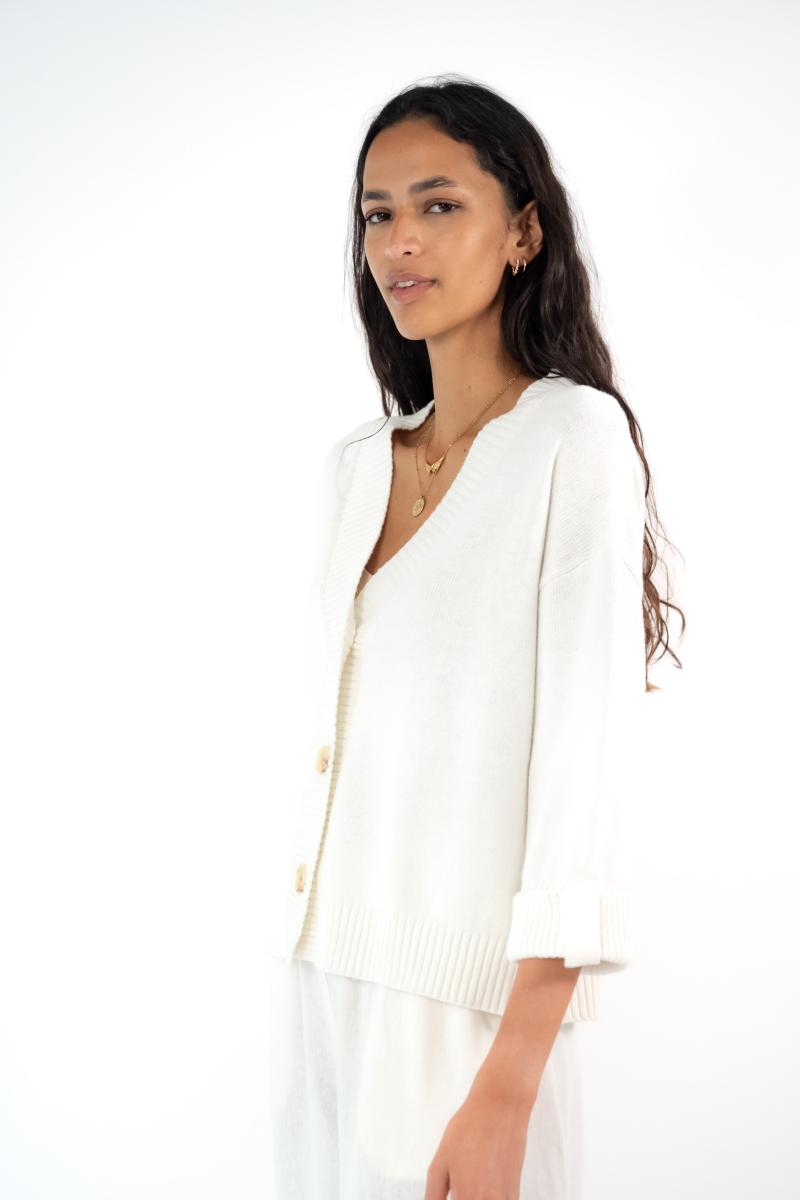 Cardigan - Elise - Off-White
