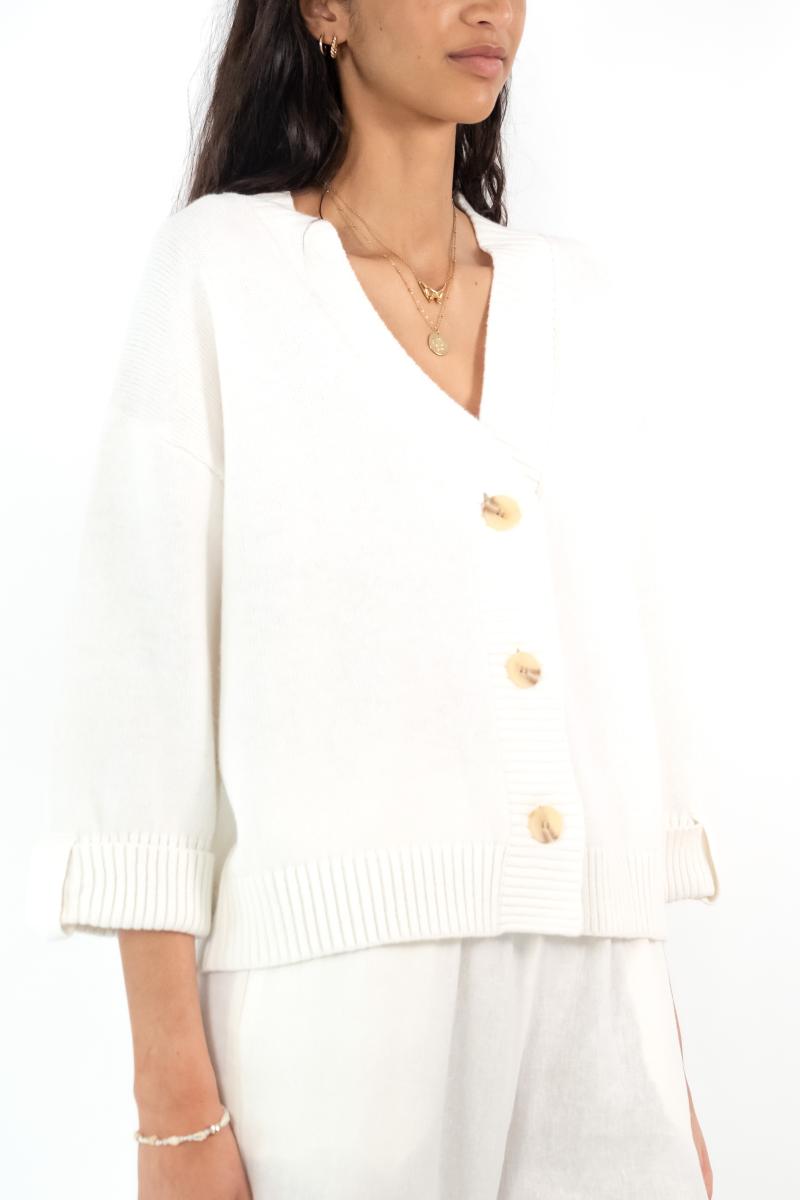 Cardigan - Elise - Off-White