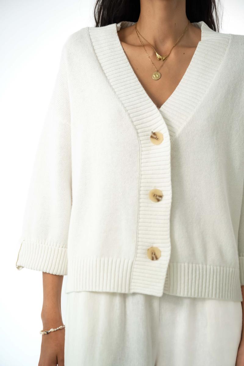 Cardigan - Elise - Off-White