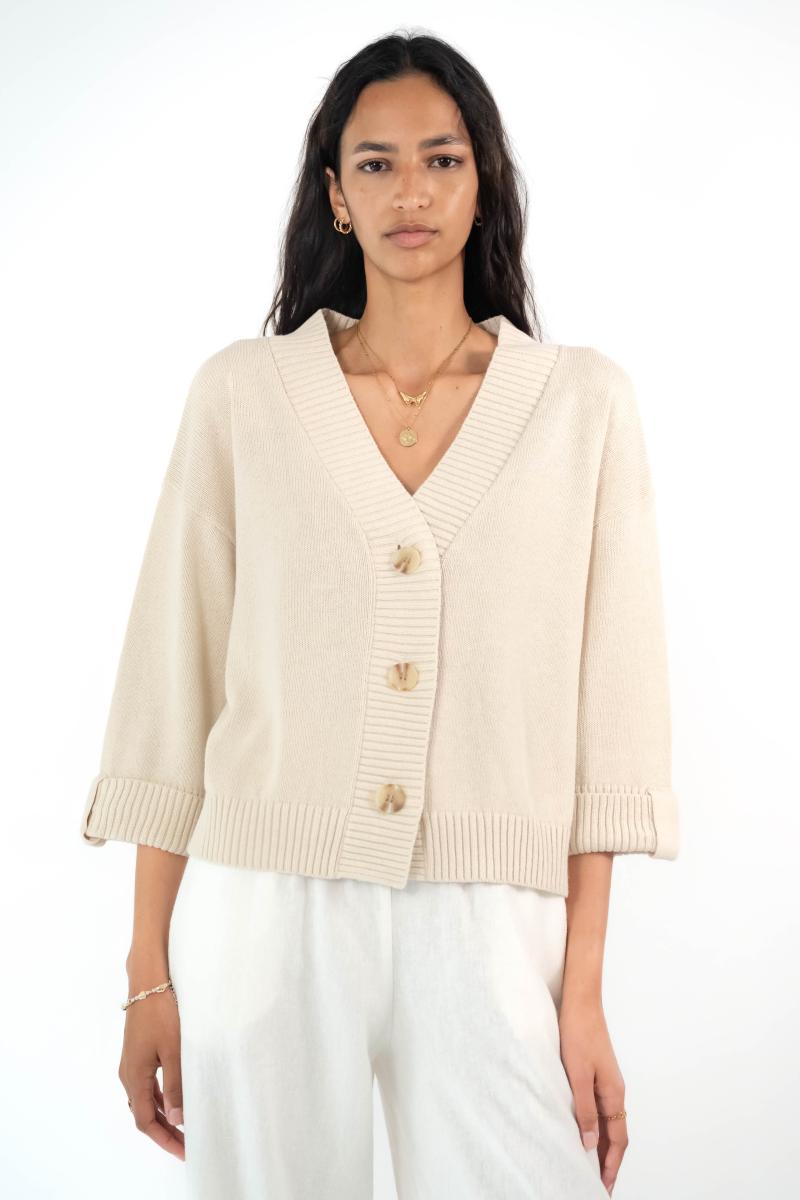Cardigan - Elise - Beige