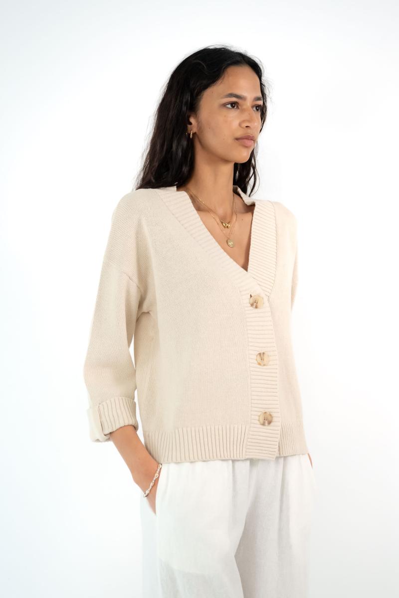 Cardigan - Elise - Beige